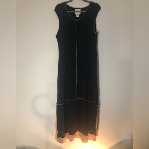 Vintage 20s Style Black Dress